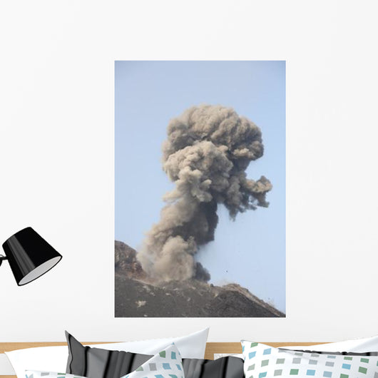 Ash Cloud from Eruption Wall Decal