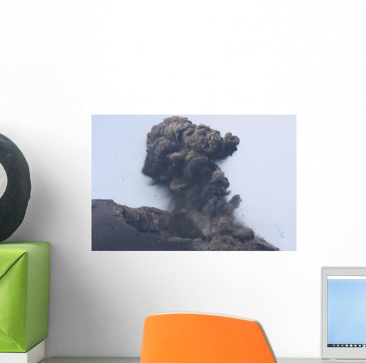 Ash Cloud from Vulcanian Wall Decal Design 5