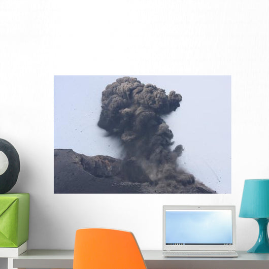 Ash Cloud from Vulcanian Wall Decal Design 5