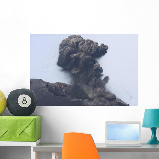 Ash Cloud from Vulcanian Wall Decal Design 5
