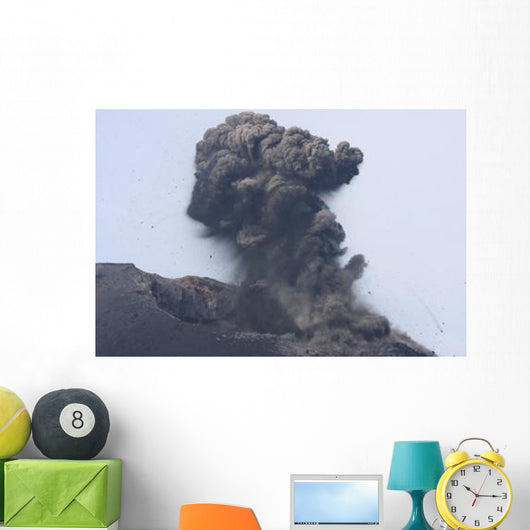 Ash Cloud from Vulcanian Wall Decal Design 5