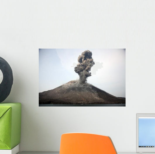 Ash Cloud from Vulcanian Wall Decal Design 4