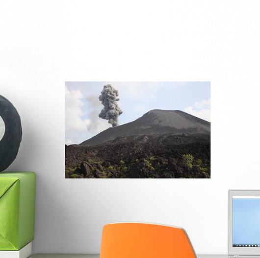 Ash Cloud from Vulcanian Wall Decal Design 3