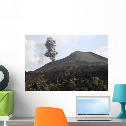 Ash Cloud from Vulcanian Wall Decal Design 3