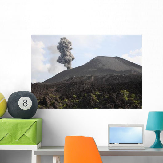 Ash Cloud from Vulcanian Wall Decal Design 3