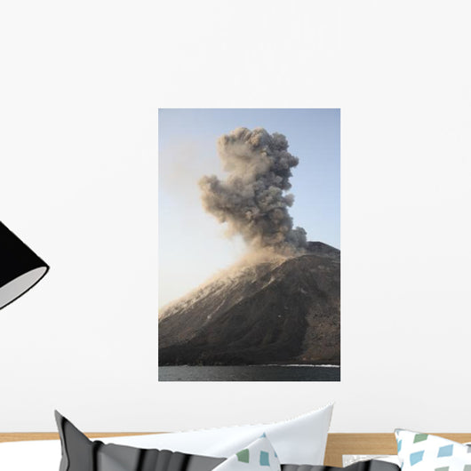 Ash Cloud from Vulcanian Wall Decal Design 2