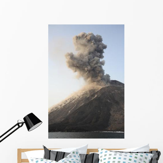 Ash Cloud from Vulcanian Wall Decal Design 2