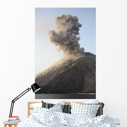 Ash Cloud from Vulcanian Wall Decal Design 2