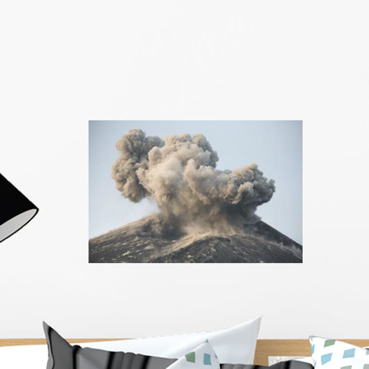 Ash Cloud from Vulcanian Wall Decal Design 1