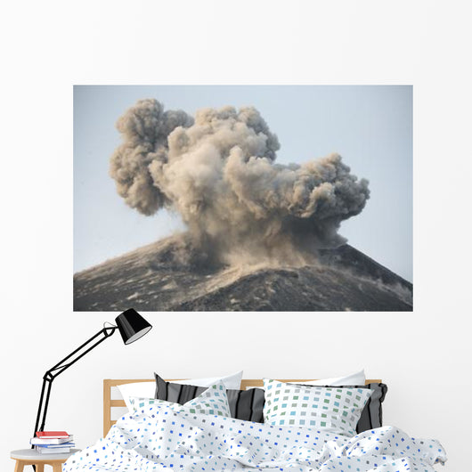 Ash Cloud from Vulcanian Wall Decal Design 1