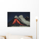 Eruption Natrocarbonatite Lava Flows Wall Decal Design 2