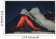 Eruption Natrocarbonatite Lava Flows Wall Decal Design 2