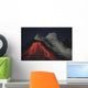 Eruption Natrocarbonatite Lava Flows Wall Decal Design 1