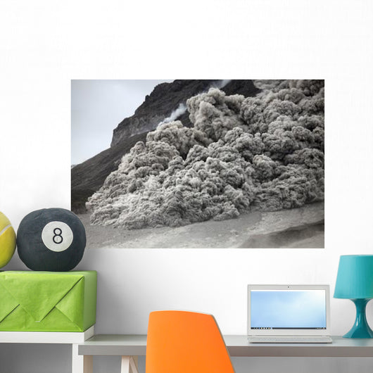 Pyroclastic Flow Descending Flank Wall Decal Design 2