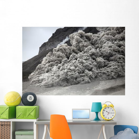 Pyroclastic Flow Descending Flank Wall Decal Design 2