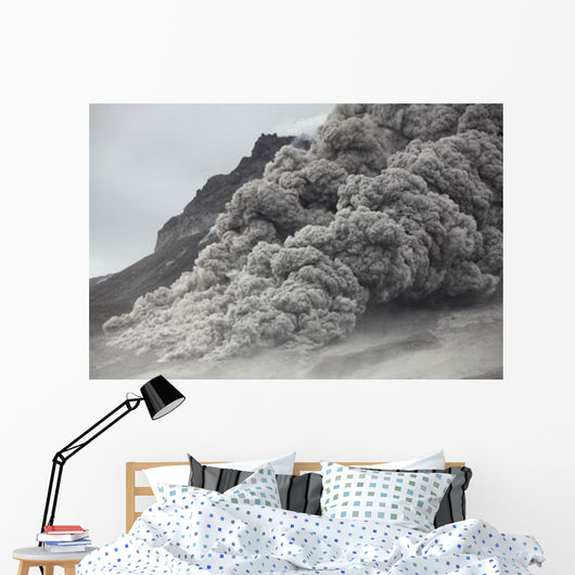 Pyroclastic Flow Descending Flank Wall Decal Design 1