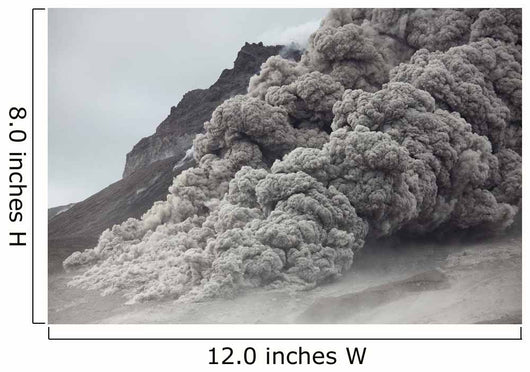 Pyroclastic Flow Descending Flank Wall Decal Design 1