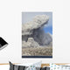 Pyroclastic Flow Abandoned City Wall Decal Design 3
