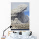 Pyroclastic Flow Abandoned City Wall Decal Design 3