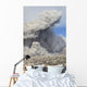 Pyroclastic Flow Abandoned City Wall Decal Design 3