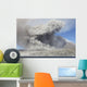 Pyroclastic Flow Abandoned City Wall Decal Design 2