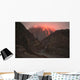 Cloud-capped Lava Dome Soufriere Wall Decal