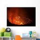 Lava Lake Pit Crater Wall Decal Design 1