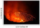 Lava Lake Pit Crater Wall Decal Design 1