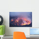 Active Lava Lake Pit Wall Decal
