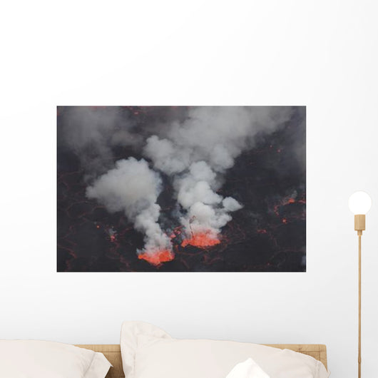 Small Fountains Lava Lake Wall Decal