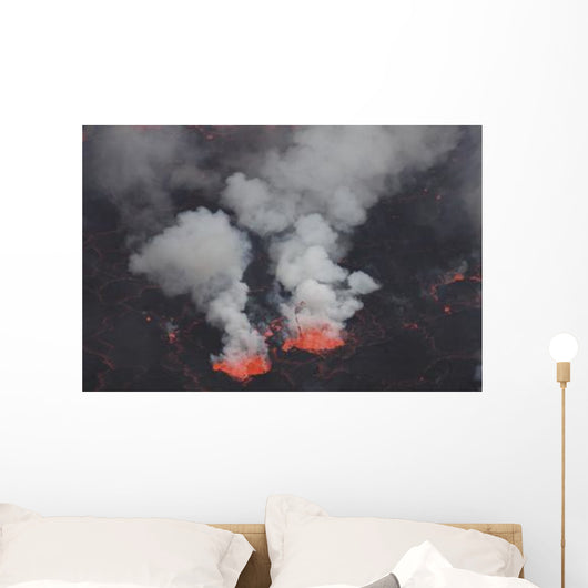 Small Fountains Lava Lake Wall Decal