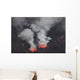 Small Fountains Lava Lake Wall Decal