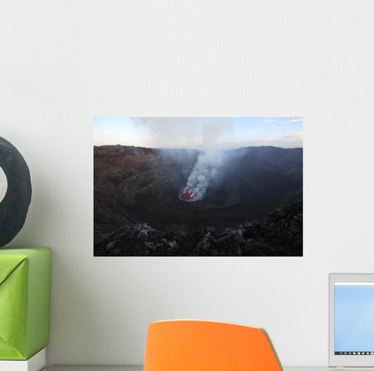Lava Lake Bottom Summit Wall Decal