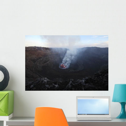 Lava Lake Bottom Summit Wall Decal