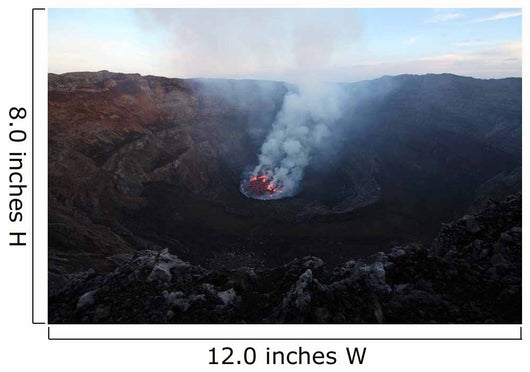 Lava Lake Bottom Summit Wall Decal