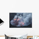 Lava Lake with Small Wall Decal