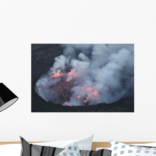 Lava Lake with Small Wall Decal
