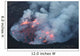 Lava Lake with Small Wall Decal