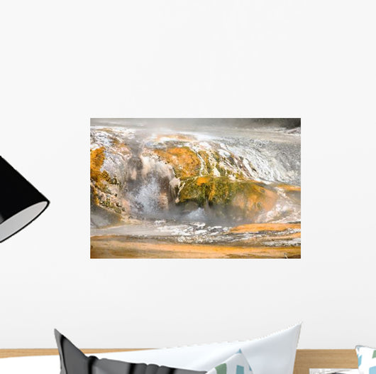 Hot Spring Warbrick Terrace Wall Decal