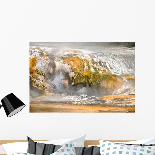 Hot Spring Warbrick Terrace Wall Decal