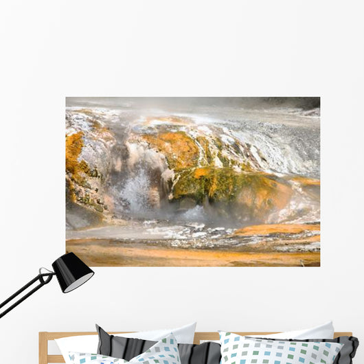 Hot Spring Warbrick Terrace Wall Decal