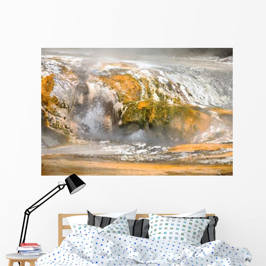 Hot Spring Warbrick Terrace Wall Decal