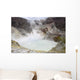 Acidic Crater Lake White Wall Decal Design 2