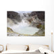 Acidic Crater Lake White Wall Decal Design 2