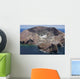 Aerial White Island Volcano Wall Decal Design 3
