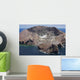 Aerial White Island Volcano Wall Decal Design 3