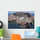 Aerial White Island Volcano Wall Decal Design 3