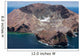 Aerial White Island Volcano Wall Decal Design 3