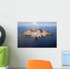 Aerial White Island Volcano Wall Decal Design 2