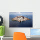 Aerial White Island Volcano Wall Decal Design 2